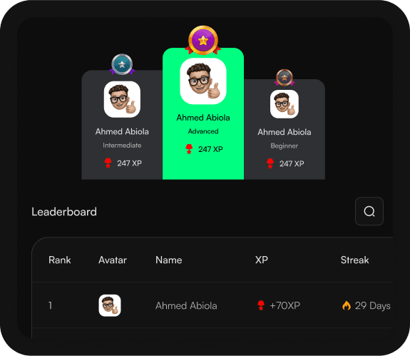 Climb the Leaderboard